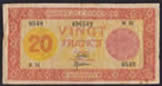 French Somaliland 20 francs Pick15 Ian Gradon www.worldnotes.co.uk