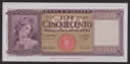 Italy bank note 500 lire 1961