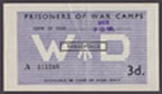 3 pence POW banknote Campbell 5015 ian gradon www.worldnotes.co.uk