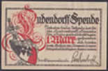 Ludendorff Spende 1 mark 1918 ian gradon www.worldnotes.co.uk banknotes